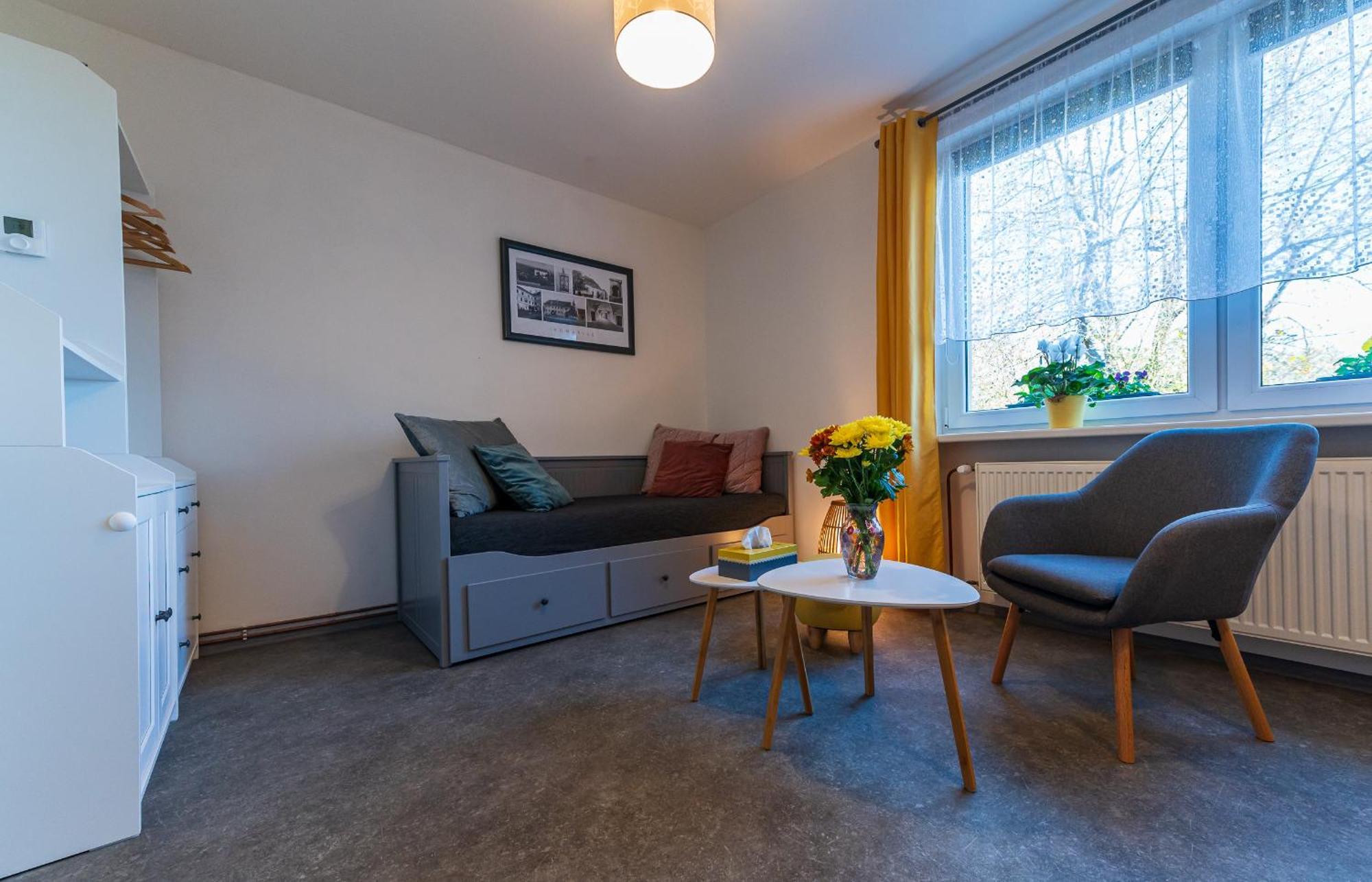 Ubytovani Na Samote - Apartman U Tesaru Komarice Екстер'єр фото
